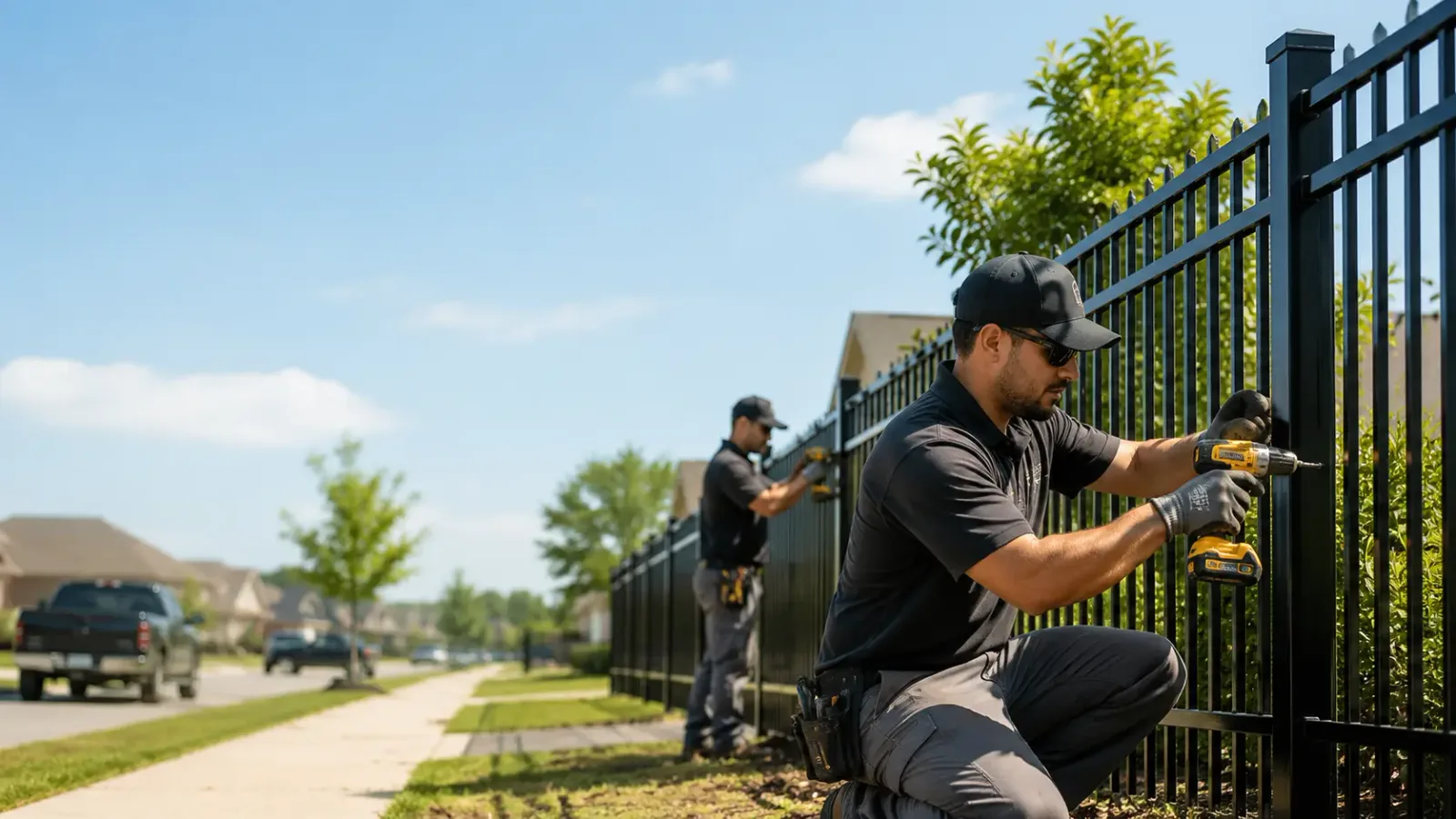 Metal Fence Installation in Irvine, CA